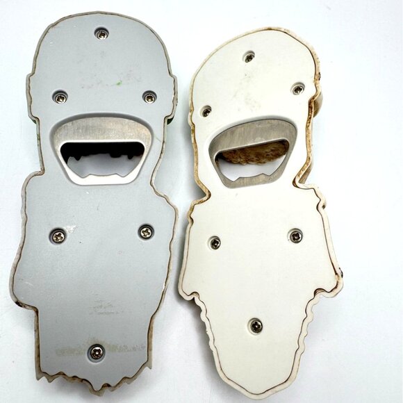 Zombie & Skeleton Bottle Openers Resin 2-Piece Set Spooky Decor Tool - Picture 5 of 7